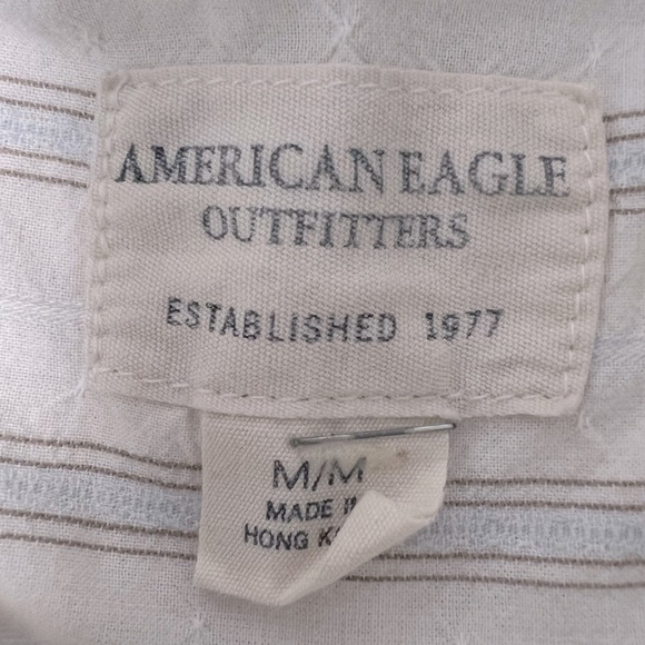American Eagle Button Down Mens - Picture 3 of 3